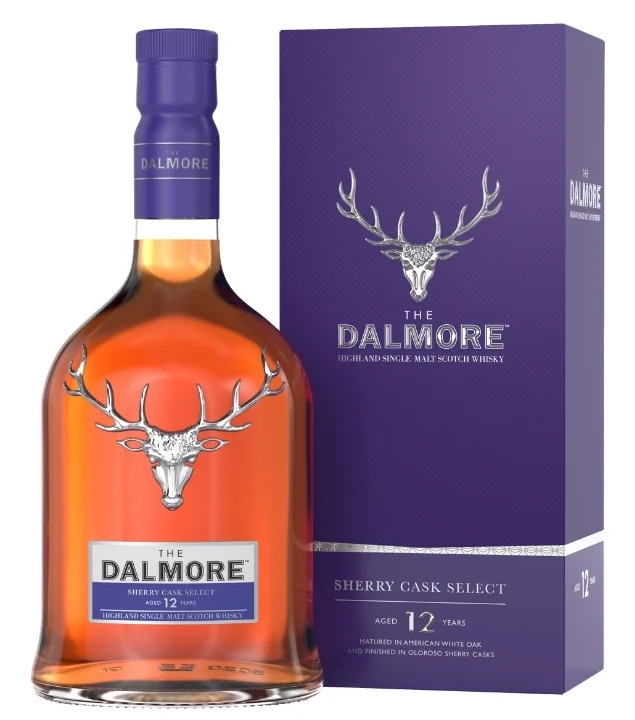 The Dalmore Sherry Cask 12 Jahre Highland Single Malt Scotch Whisky / 43 % vol / 0,7 Liter-Flasche