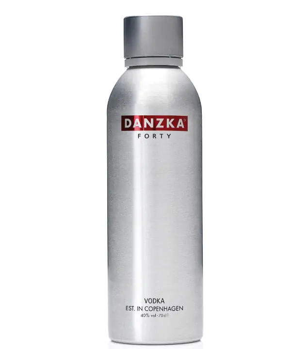 Danzka Forty Vodka / 40 % vol / 0,7 Liter-Flasche
