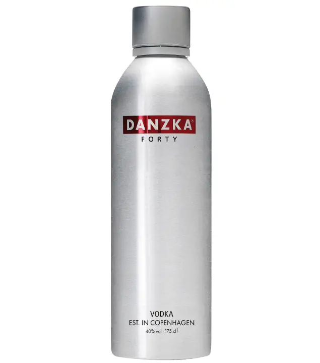 Danzka Forty Vodka / 40 % vol / 1,75 Liter-Flasche