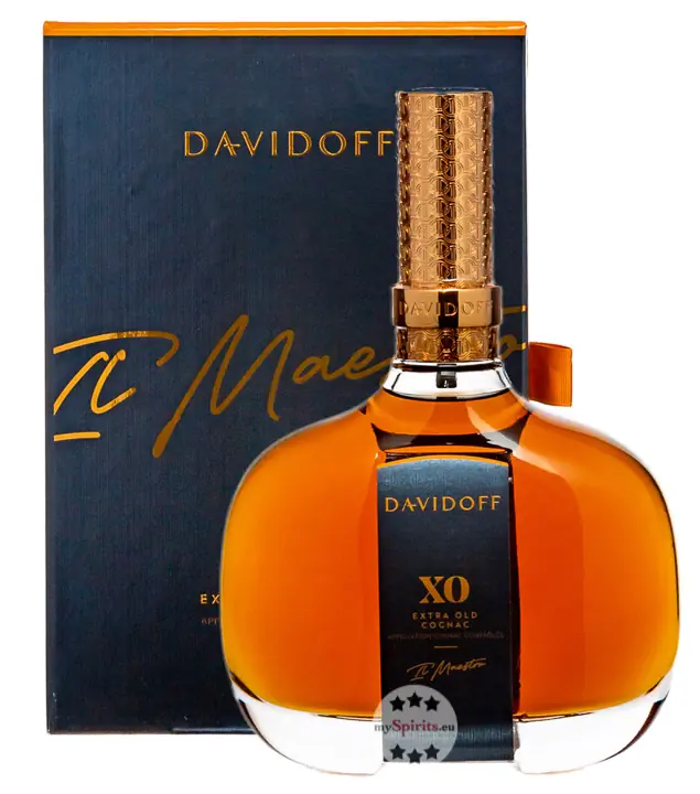 Davidoff XO Extra Old Cognac / 40 % Vol. / 0,7 Liter-Flasche in Geschenkschatulle