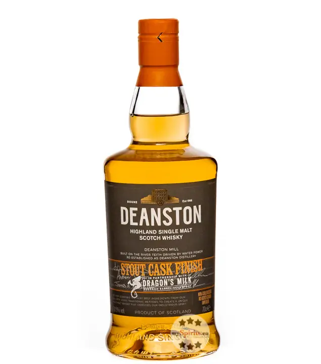 Deanston Stout Cask Finish Dragon's Milk Highland Single Malt Scotch Whisky / 50,5 % Vol. / 0,7 Liter-Flasche