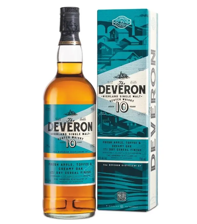 The Deveron 10 Jahre Highland Single Malt Scotch Whisky / 40 % vol / 0,7 Liter-Flasche