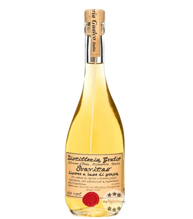 Distilleria Gualco Suavitas Liquore a Base di Grappa / 42 % vol / 0,7 Liter-Flasche