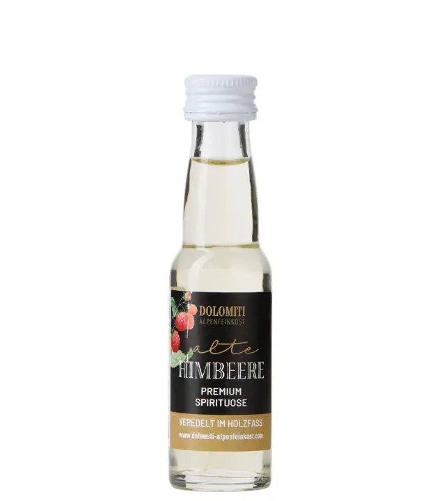 Alte Himbeere Miniatur / 36 % vol / 0,02 Liter-Flasche