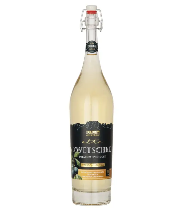Alte Zwetschke / 36 % vol / 0,5 Liter-Flasche