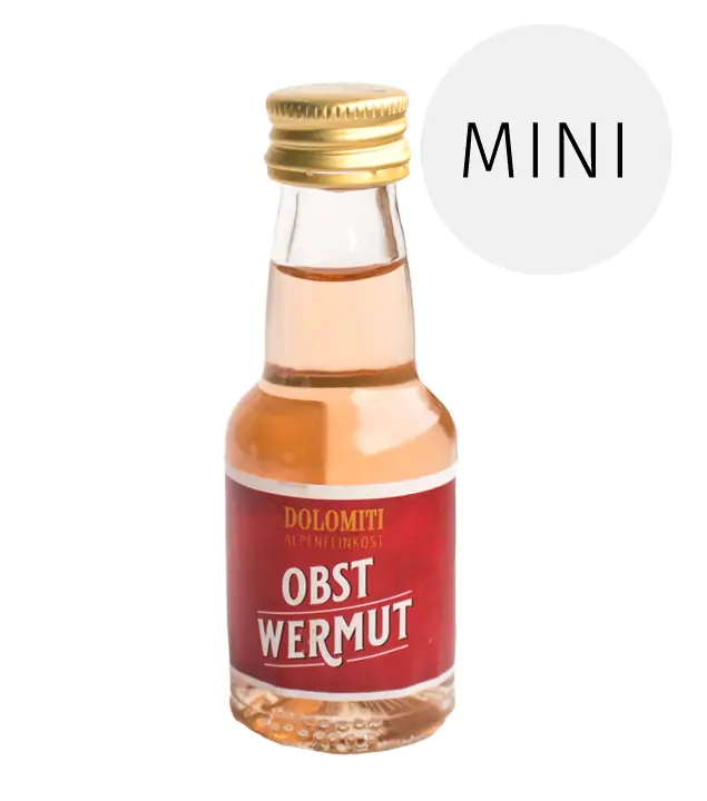 Dolomiti Obst Wermut Miniatur / 17 % Vol. / 0,02 Liter-Flasche