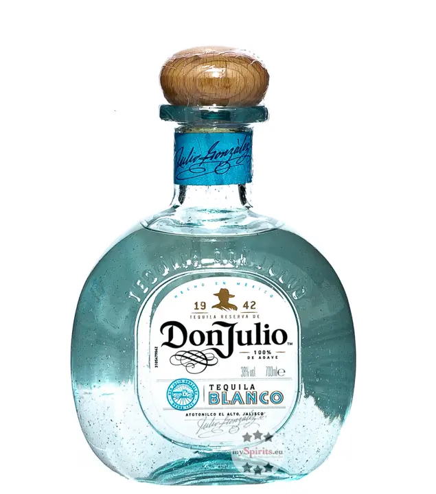Tequila Don Julio Blanco / 38 % Vol. / 0,7 Liter-Flasche