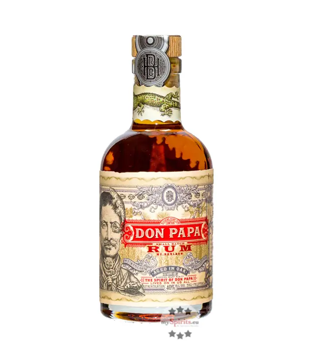 Don Papa Rum 20 cl Miniatur / 40 % Vol. / 0,2 Liter-Flasche