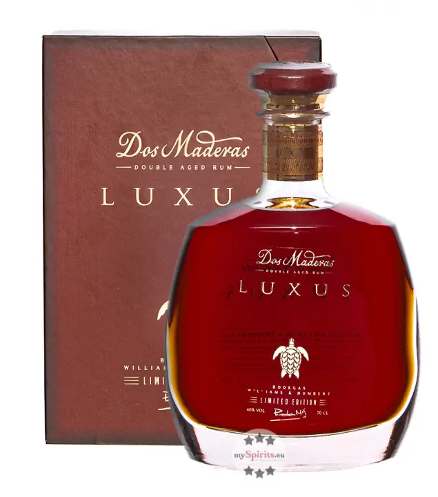 Dos Maderas Luxus Double Aged Rum / 40 % Vol. / 0,7 Liter-Flasche in Geschenkbox