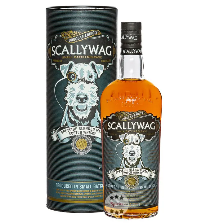 Scallywag Speyside Blended Malt Scotch Whisky / 46 % Vol. / 0,7 Liter-Flasche in Geschenkdose