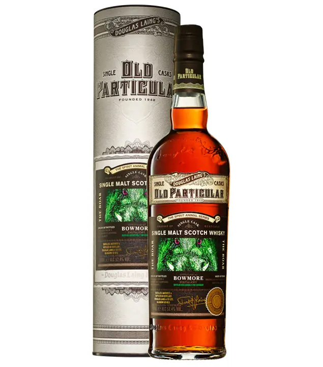 Douglas Laing’s Old Particular Bowmore 18 The Boar Single Malt Scotch Whisky / 52,4 % Vol. / 0,7 Liter in Geschenkbox