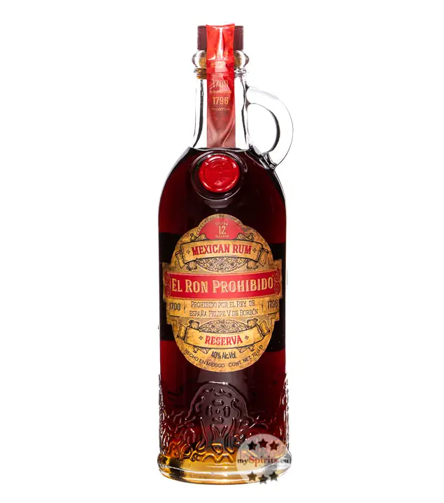 El Ron Prohibido Reserva 12 Solera Blended Rum / 40 % Vol. / 0,7 Liter-Flasche