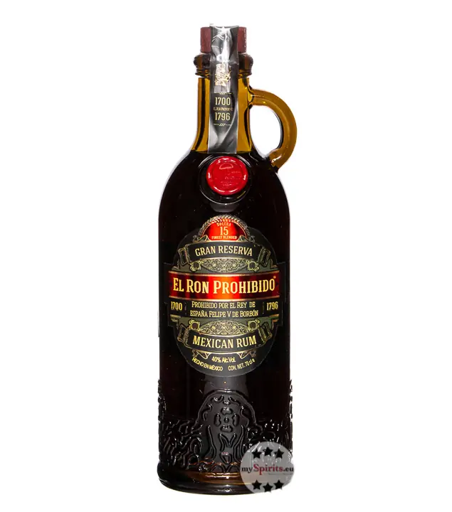 El Ron Prohibido Gran Reserva 15 Solera Blended Rum / 40 % Vol. / 0,7 Liter-Flasche