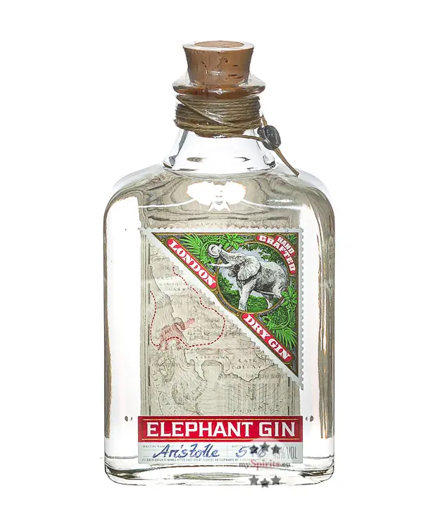 Elephant Gin London Dry Gin / 45 % vol. / 0,5 Liter-Flasche