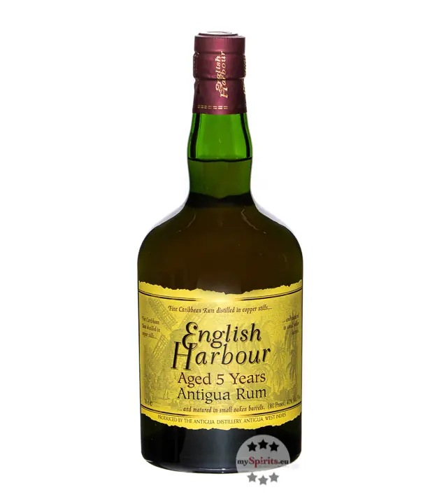 English Harbour Rum: Aged 5 Years Antigua Rum / 40 % Vol. / 0,7 Liter-Flasche