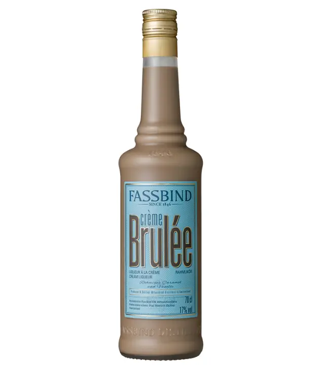 Fassbind Crème Brûlée Likör / 17 % vol / 0,7 Liter-Flasche
