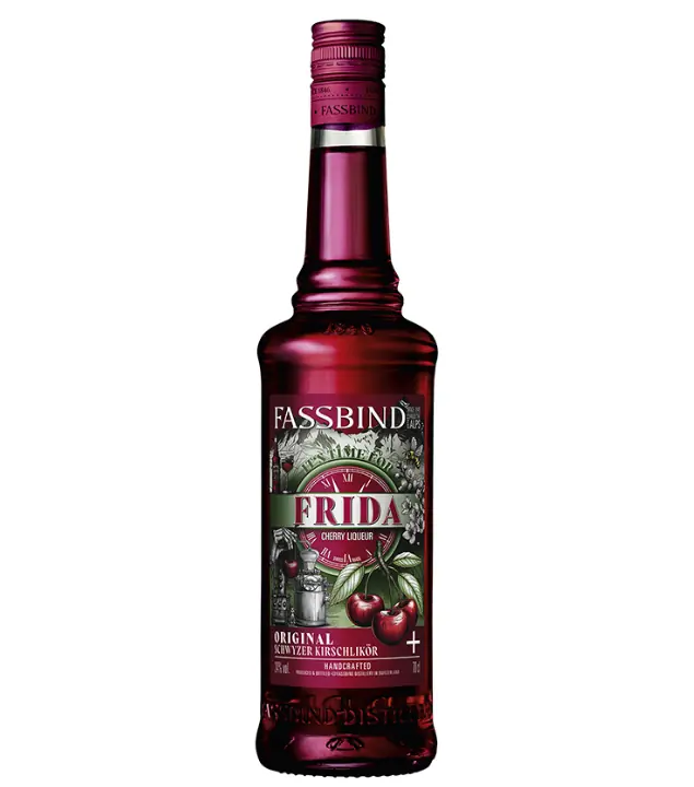 Fassbind Frida Kirschenlikör / 24 % vol / 0,7 Liter-Flasche