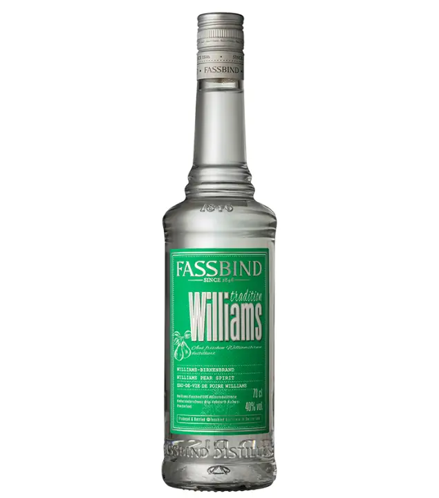 Fassbind Tradition Williams Birnenbrand / 40 % vol / 0,7 Liter-Flasche