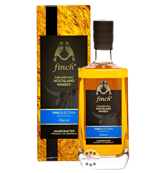Finch Whisky Classic Schwäbischer Hochland Whisky / 40 % Vol. / 0,5 Liter-Flasche