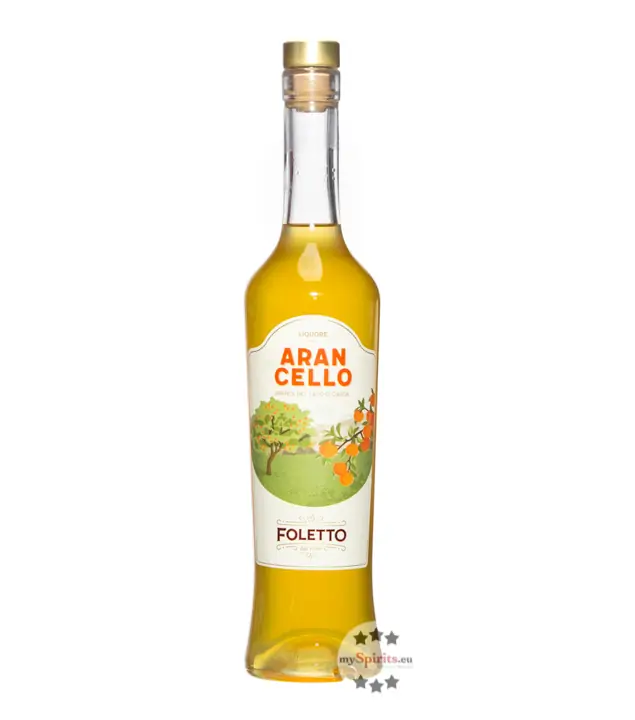 Foletto Arancello Liquore - Orangenlikör / 30 % Vol. / 0,5 Liter-Flasche
