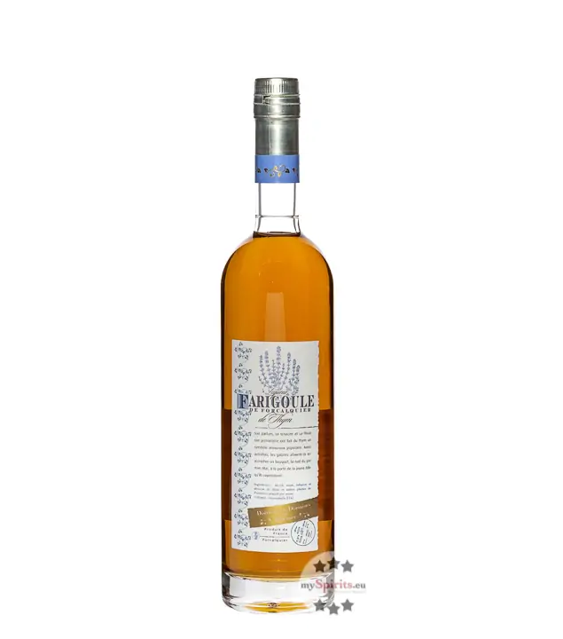 Distilleries et Domaines de Provence: Farigoule de Forcalquier Thymianlikör / 40 % Vol. / 0,5 Liter-Flasche