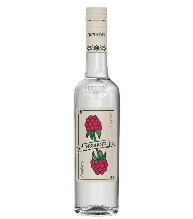 Freihof 1885 Himbeer Schnaps / 35 % vol / 1,0 Liter-Flasche