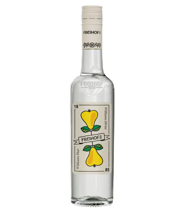 Freihof 1885 Williams Birnen Schnaps / 35 % vol. / 1,0 Liter-Flasche
