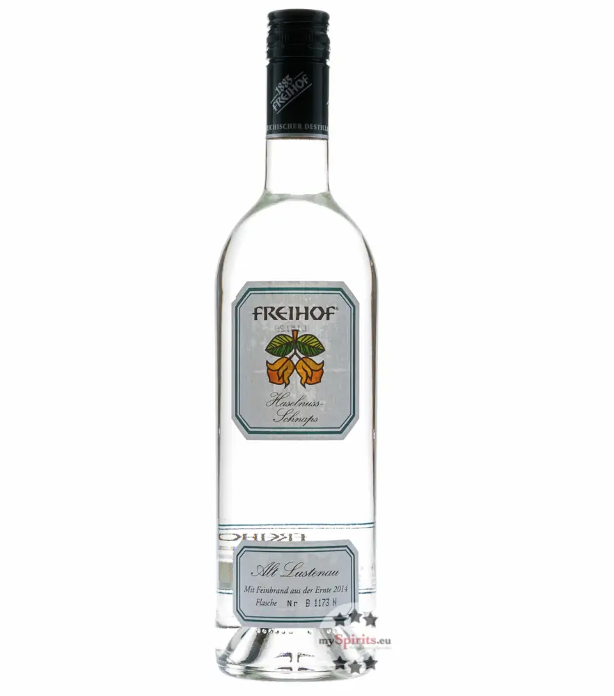Freihof: "Alt Lustenau" Haselnuss-Schnaps  /  38% Vol. / 0,7 Liter