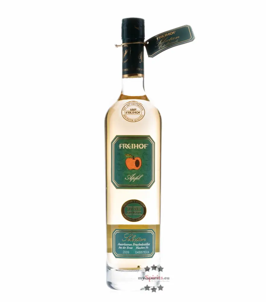Freihof: "Selection" Apfel-Brand/  40% Vol. / 0,5 Liter
