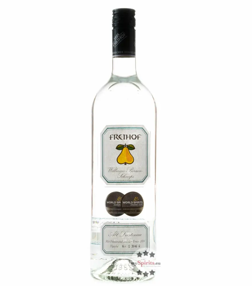 Freihof: "Alt Lustenau" Williams-Birnen-Schnaps /  38% Vol. / 1 Liter