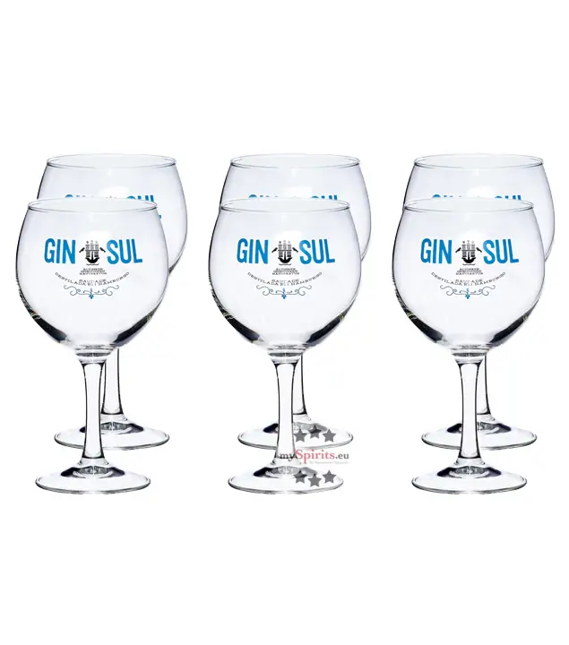 Gin Sul Glas Copa Gläser 6er Set / je ca. 500 ml / H: ca. 19,5 cm