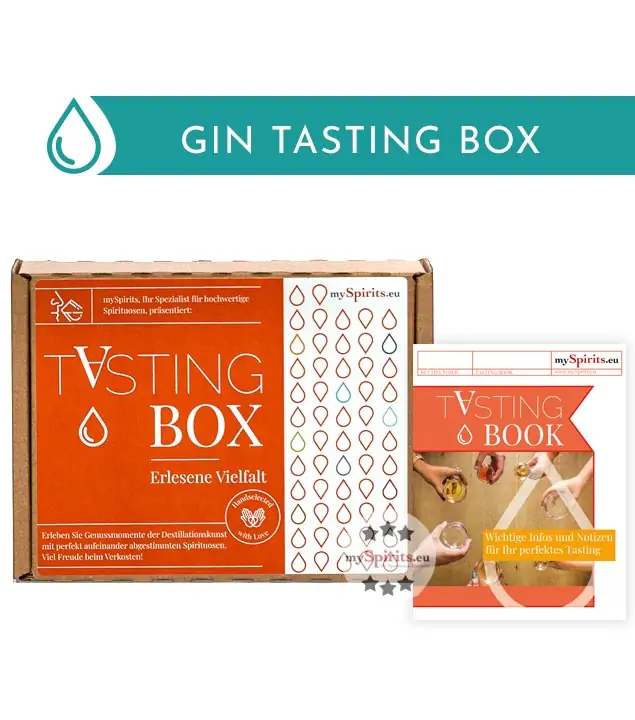 Gin Tasting Set: New Western & Reserve Probierset / 40 &ndash; 49,3 % Vol. / 10 x 0,02 Liter in Box