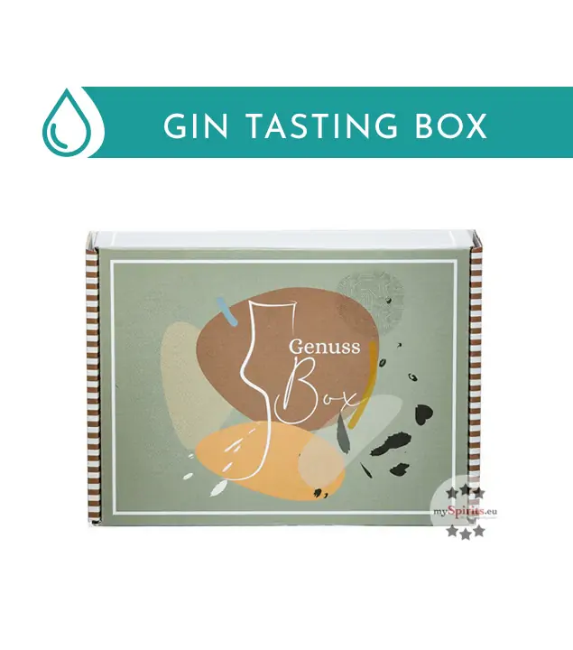 Gin Tasting Set: Gin Tonic Perfect Match Probierset / 41 – 47,3 % Vol. / 10 x 0,02 L & 2 x 0,2 L (inkl. 0,30 € Pfand) in Genuss-Box