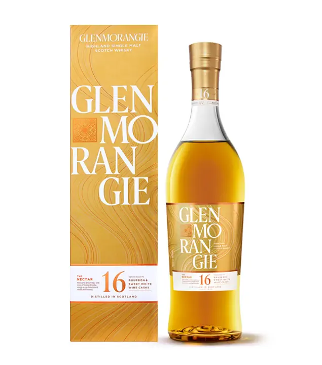 Glenmorangie 16 Years The Nectar Highland Single Malt Scotch Whisky / 46 % vol / 0,7 l in Geschenbox