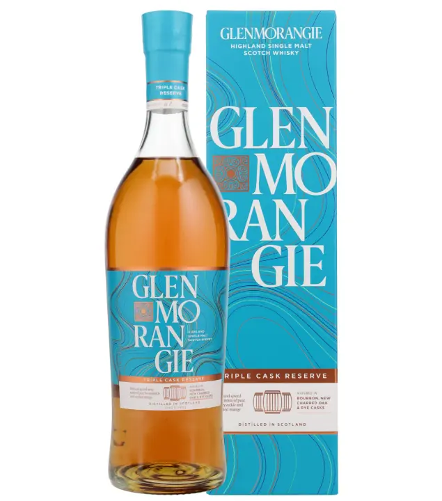 Glenmorangie Triple Cask Reserve Single Malt Scotch Whisky / 40 % vol / 0,7 Liter-Flasche