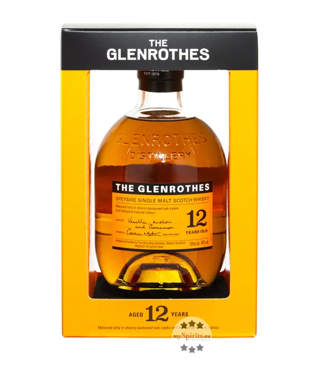 The Glenrothes 12 Jahre Soleo Collection Speyside Single Malt Scotch Whisky / 40 % Vol. / 0,7 Liter-Flasche in Geschenkbox