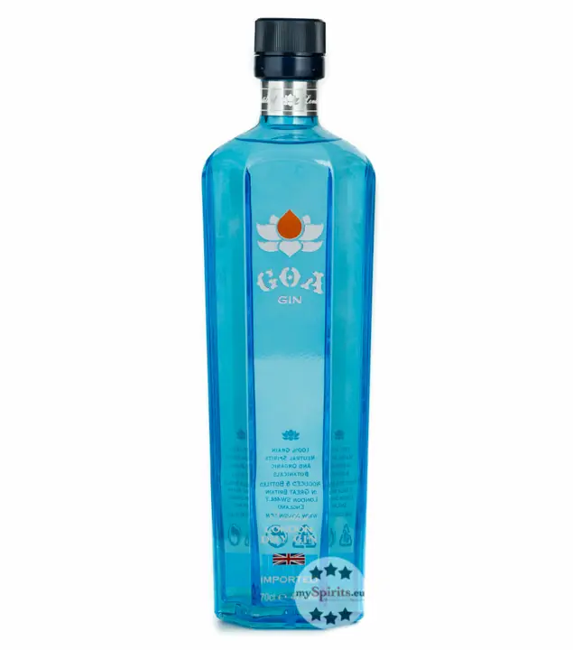 Goa Gin – Distilled London Dry Gin Imported / 43 % vol. / 0,7 Liter-Flasche