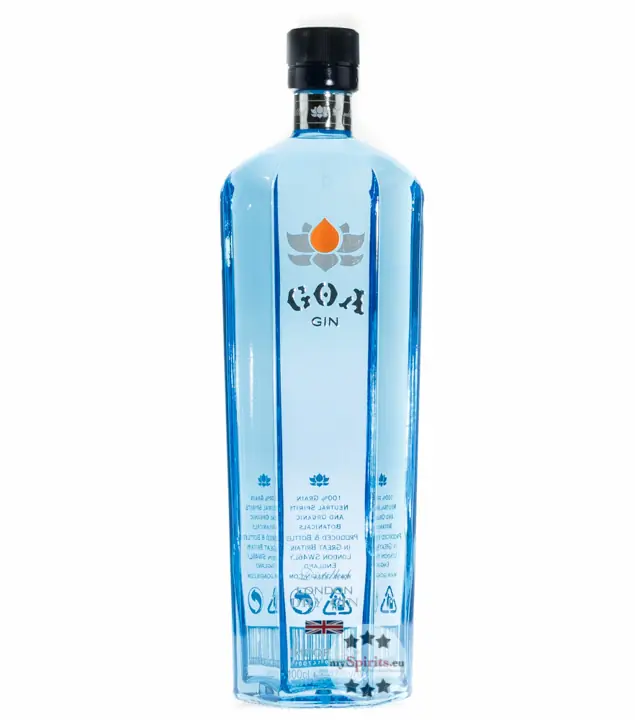 Goa Gin – Distilled London Dry Gin Imported / 47 % vol. / 1,0 Liter-Flasche