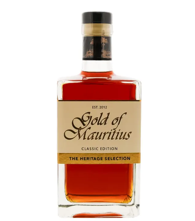 Gold of Mauritius Dark Rum / 40 % vol / 0,7 Liter-Flasche