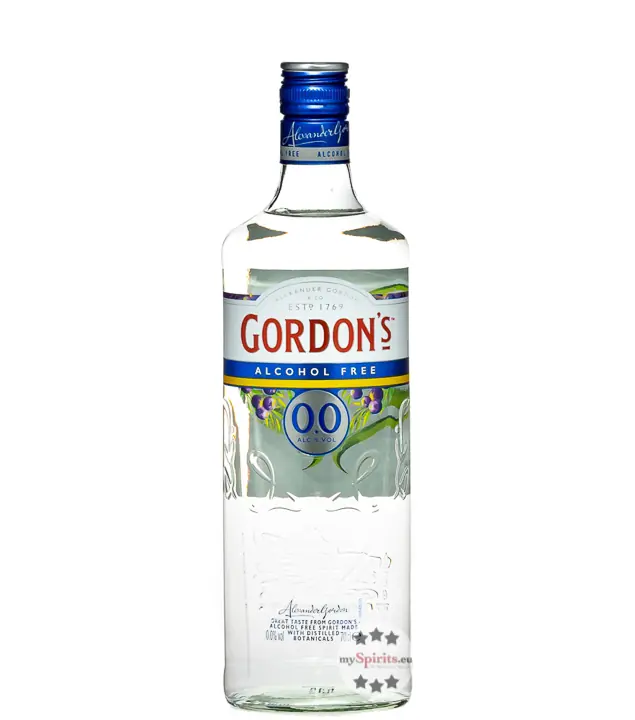 Gordon's 0.0 alkoholfrei / 0,0 % Vol. / 0,7 Liter-Flasche