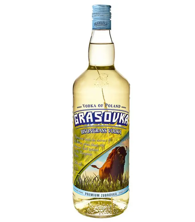 Grasovka Bisongrass Vodka / 38 % Vol. / 1,0 Liter-Flasche