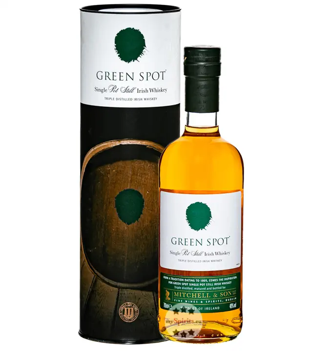Mitchell & Son Green Spot Single Pot Still Irish Whiskey / 40 % Vol. / 0,7 Liter-Flasche in Geschenkbox