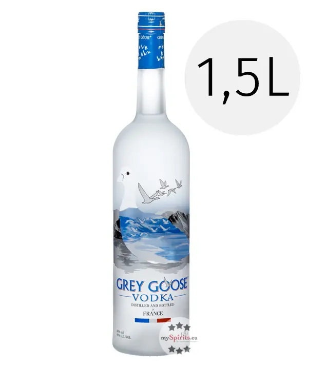 Grey Goose Vodka / 40 % Vol. / 1,5 Liter-Flasche