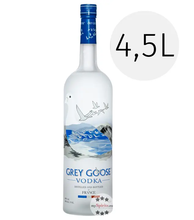 Grey Goose Vodka / 40 % Vol. / 4,5 Liter-Flasche