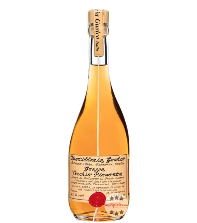 Distilleria Gualco Grappa Vecchio Piemonte / 48 % vol / 0,7 Liter-Flasche