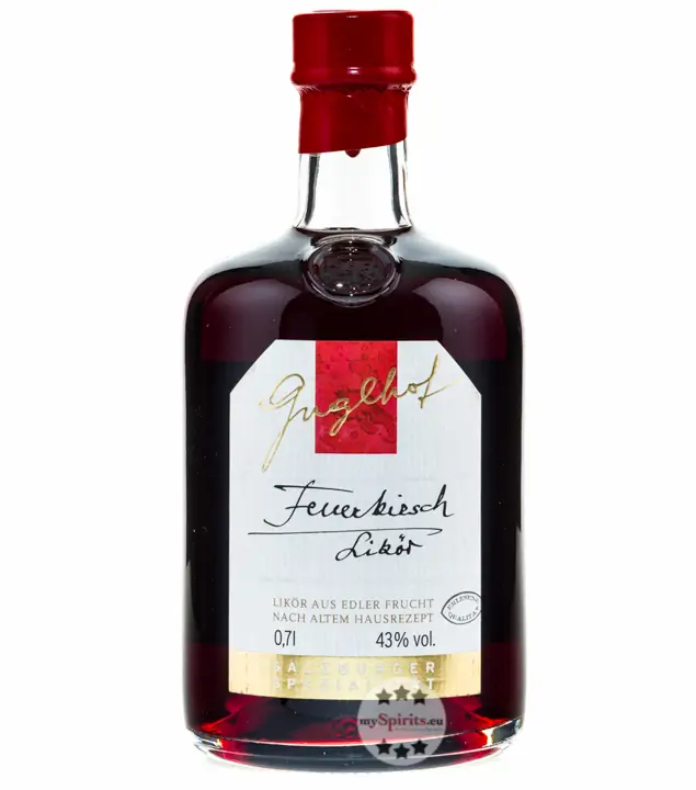 Guglhof Feuerkirsch Likör / 43 % Vol. / 0,7 Liter-Flasche