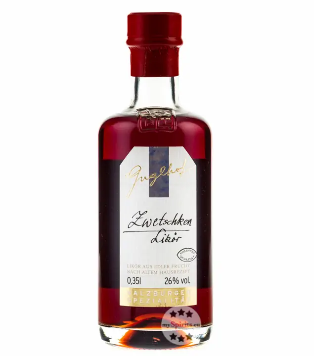 Guglhof Zwetschken Likör / 26 % Vol. / 0,35 Liter-Flasche
