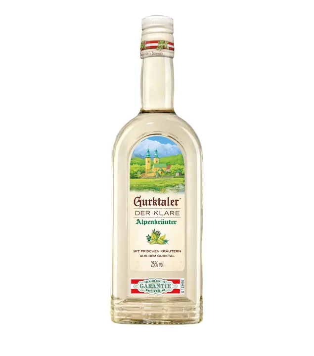 Gurktaler Alpenkräuter – Der Klare / 25 % Vol. / 1,0 Liter-Flasche