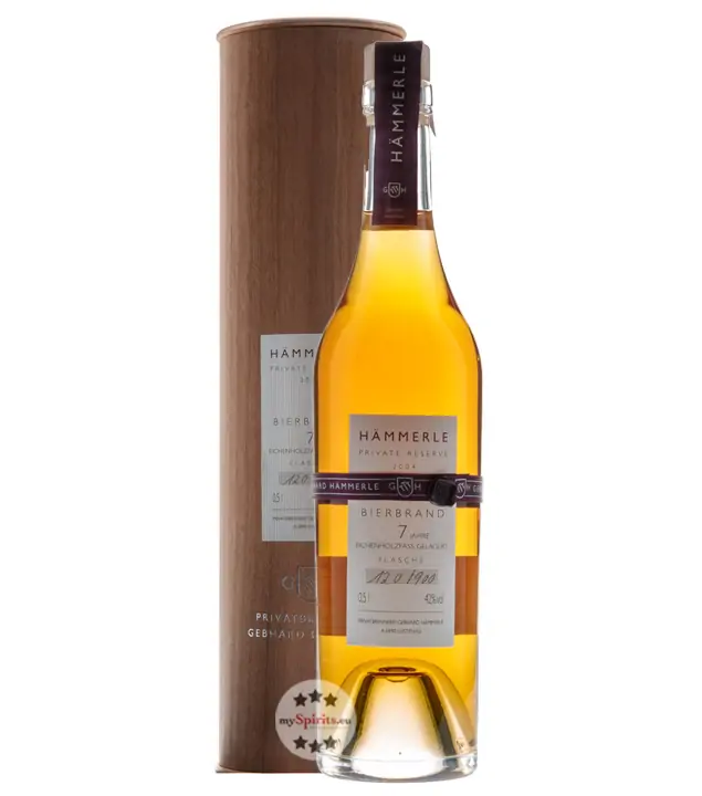 Hämmerle: Private Reserve Bierbrand / 42 % Vol. / 0,5 Liter-Flasche in Geschenkdose