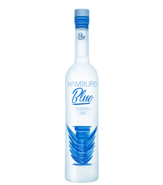 Hamburg Blue Premium Vodka / 40 % vol / 0,5 Liter-Flasche